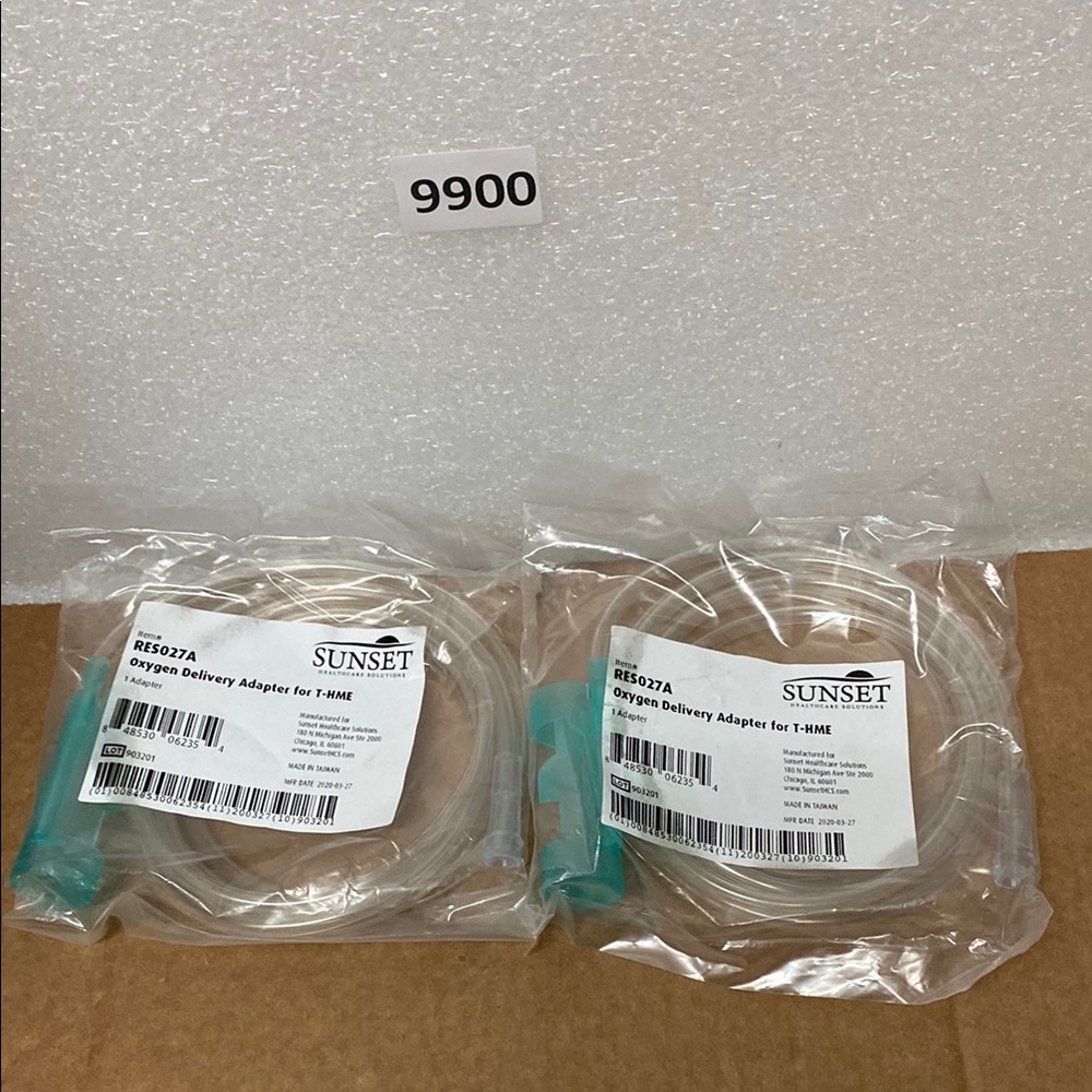 Sunset RES027A Oxygen Delivery Adapter for T-HME